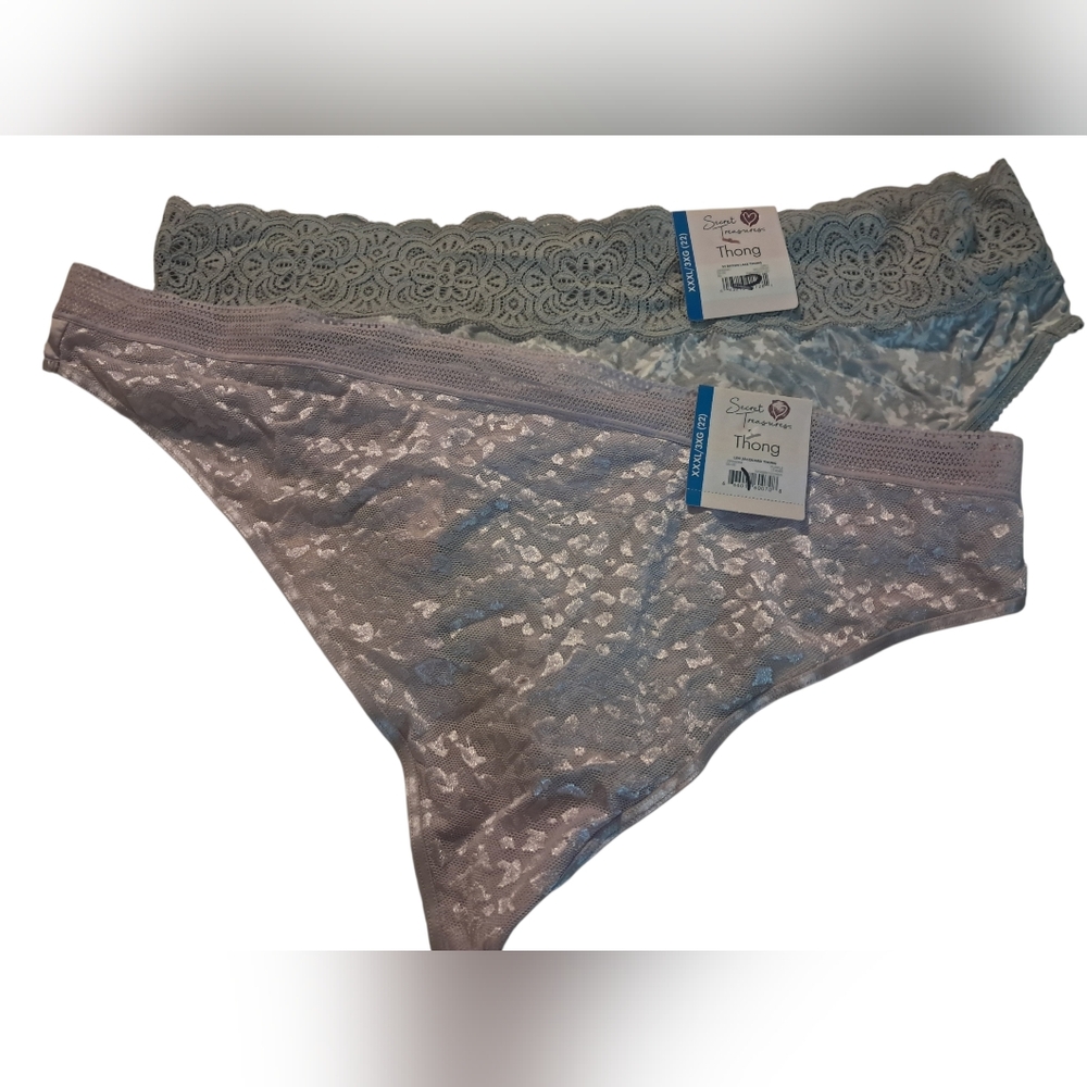 Pair Of Thongs - Secret Treasures Size 3 XL